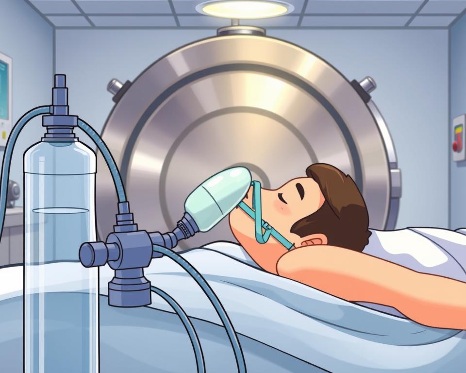 hyperbaric chamber oxygen therapy