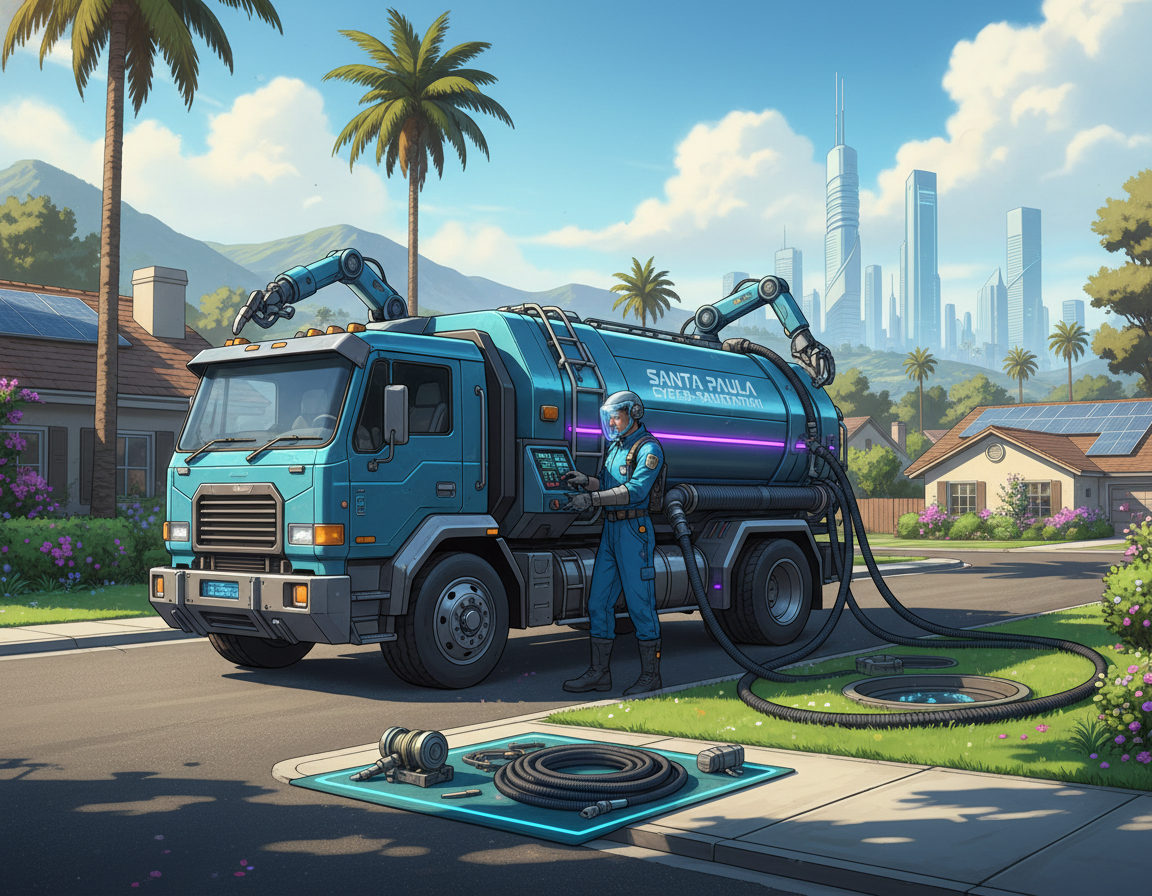 Septic Tank Emptying in Santa Paula