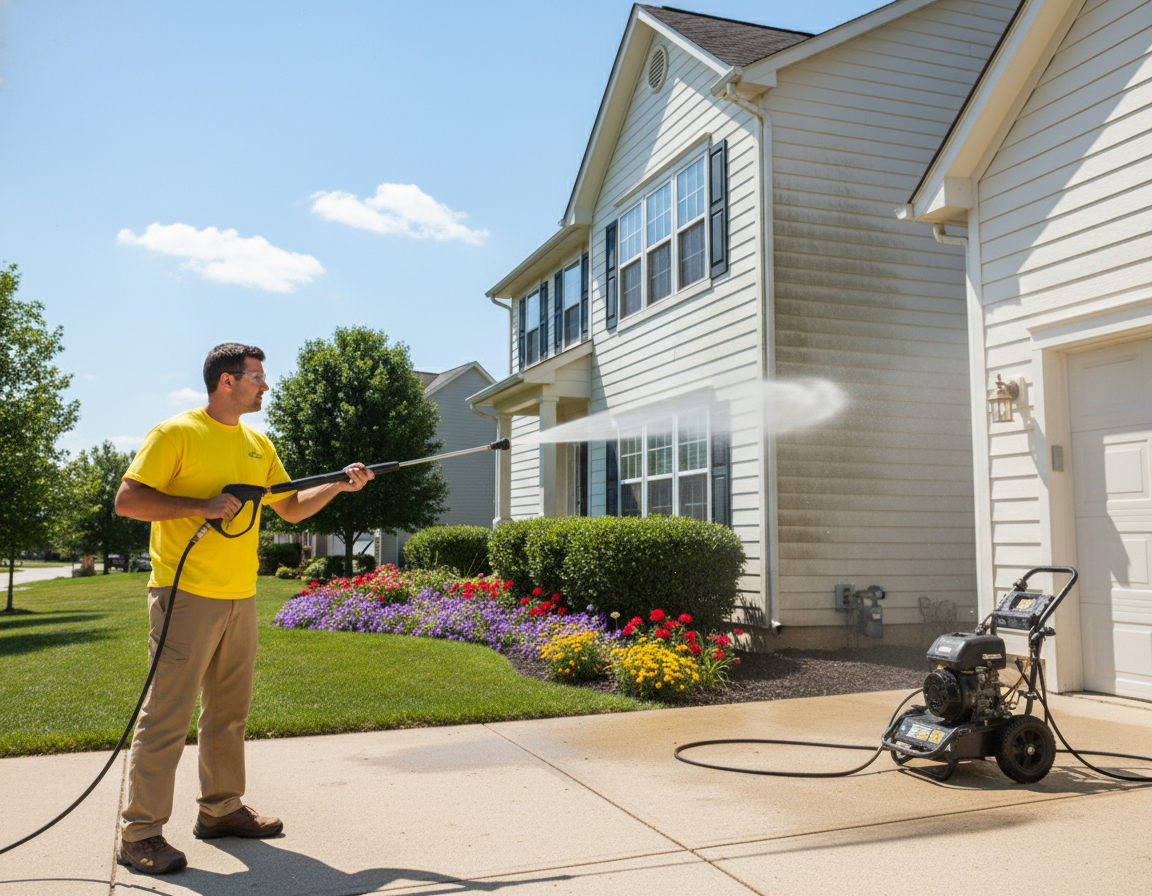 Pressure Washing In Upper Arlington